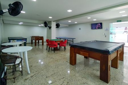 Apartamento para alugar com 46m², 1 quarto e 1 vaga Apartamento para alugar com 46m², 1 quarto e 1 vagaSalão de jogos