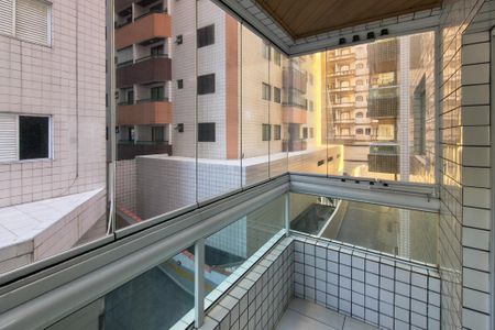 Sacada  de apartamento para alugar com 1 quarto, 46m² em Cidade Ocian, Praia Grande