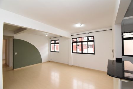 Sala de apartamento à venda com 2 quartos, 51m² em Boa Vista, Curitiba