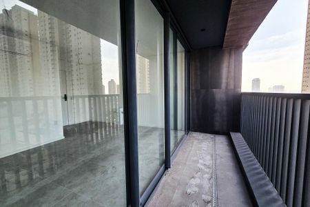 Varanda de kitnet/studio à venda com 1 quarto, 31m² em Tatuape, São Paulo