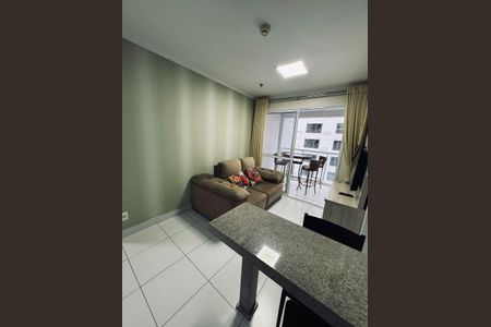 Sala de apartamento para alugar com 1 quarto, 41m² em Jardim Goiás, Goiânia