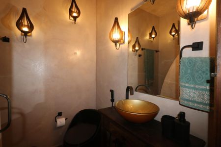 Banheiro de kitnet/studio para alugar com 1 quarto, 15m² em Jardim Sao Caetano, São Caetano do Sul