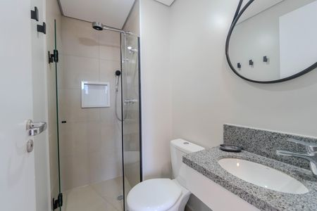 Studio para alugar com 22m², 1 quarto e sem vaga Studio para alugar com 22m², 1 quarto e sem vagaBanheiro