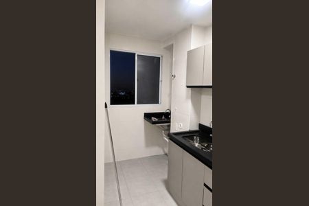 Cozinha de apartamento para alugar com 2 quartos, 44m² em Setor Faicalville, Goiânia
