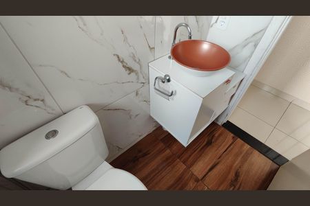 Apartamento para alugar com 44m², 2 quartos e sem vaga Apartamento para alugar com 44m², 2 quartos e sem vagaBanheiro