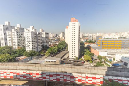 Varanda - Vista de apartamento à venda com 1 quarto, 29m² em Brás, São Paulo
