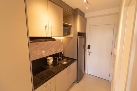 Studio para alugar com 28m², 0 quarto e sem vaga Studio para alugar com 28m², 0 quarto e sem vagaCozinha