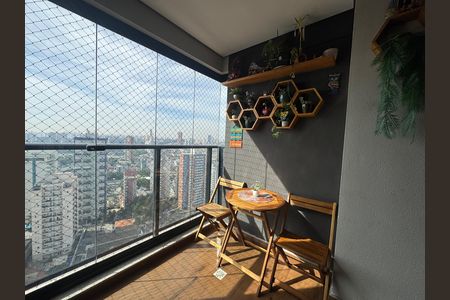 Varanda gourmet de apartamento para alugar com 2 quartos, 64m² em Centro, Osasco