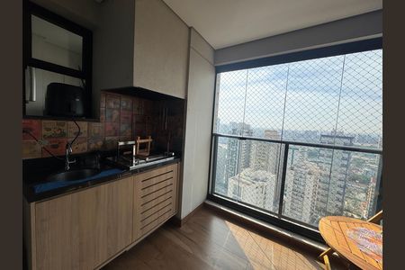 Apartamento à venda com 64m², 2 quartos e 2 vagas Apartamento à venda com 64m², 2 quartos e 2 vagasVaranda gourmet