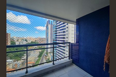 Varanda da Sala de apartamento para alugar com 2 quartos, 72m² em Vila Laura, Salvador