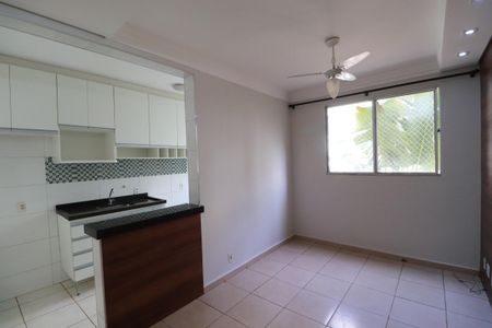 Sala de apartamento para alugar com 2 quartos, 45m² em Subsetor Leste - 5 (l-5), Ribeirão Preto