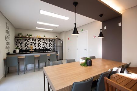 Apartamento para alugar com 47m², 2 quartos e 1 vaga Apartamento para alugar com 47m², 2 quartos e 1 vagaÁrea comum - Salão de festas