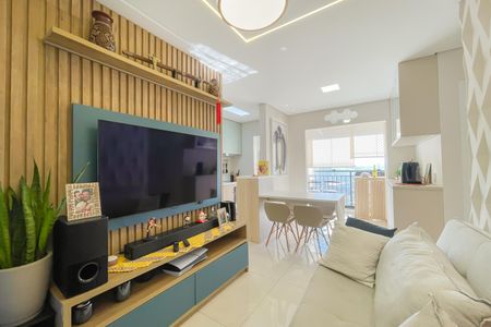 Sala de apartamento para alugar com 2 quartos, 47m² em Presidente Altino, Osasco