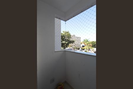 Varanda da Sala de apartamento para alugar com 2 quartos, 52m² em Jardim Guanabara, Belo Horizonte