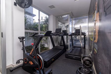 Apartamento para alugar com 52m², 2 quartos e 1 vaga Apartamento para alugar com 52m², 2 quartos e 1 vagaÁrea comum - Academia