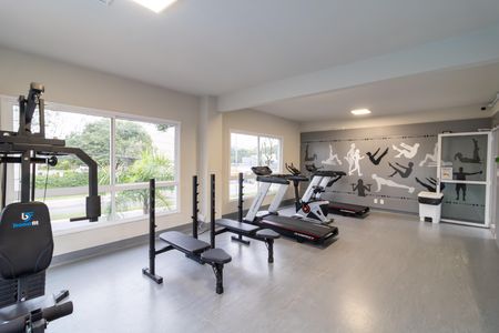 Apartamento para alugar com 45m², 2 quartos e sem vaga Apartamento para alugar com 45m², 2 quartos e sem vagaÁrea comum - Academia