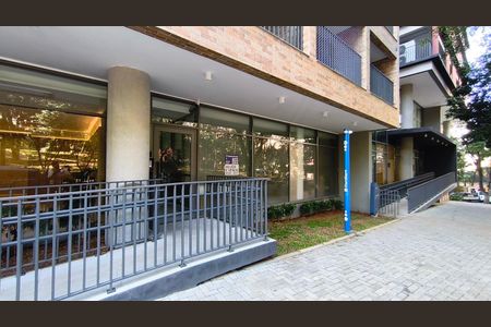 Studio à venda com 24m², 1 quarto e sem vaga Studio à venda com 24m², 1 quarto e sem vagaFachada + Plaquinha