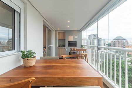 Varanda de apartamento para alugar com 3 quartos, 95m² em Chácara Santo Antônio (zona Sul), São Paulo