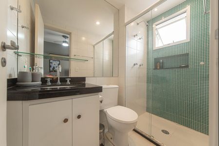 Apartamento para alugar com 95m², 3 quartos e 2 vagasBanheiro da Suíte 1