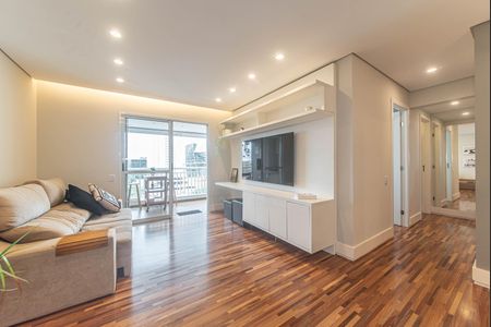 Sala de apartamento para alugar com 3 quartos, 95m² em Chácara Santo Antônio (zona Sul), São Paulo