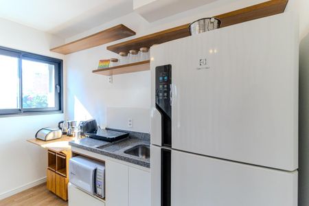 Studio para alugar com 25m², 1 quarto e sem vaga Studio para alugar com 25m², 1 quarto e sem vagaCozinha