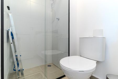Studio para alugar com 25m², 1 quarto e sem vaga Studio para alugar com 25m², 1 quarto e sem vagaBanheiro