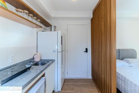 Studio para alugar com 25m², 1 quarto e sem vaga Studio para alugar com 25m², 1 quarto e sem vagaCozinha