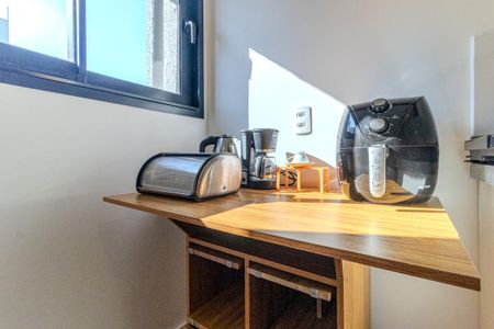 Studio para alugar com 25m², 1 quarto e sem vaga Studio para alugar com 25m², 1 quarto e sem vagaCozinha