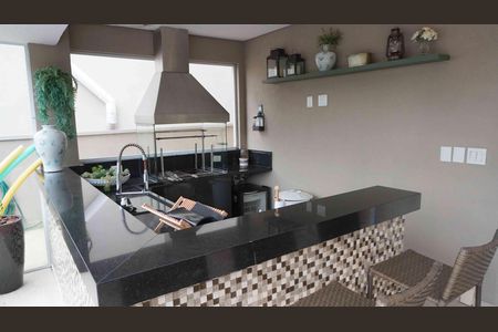Churrasqueira de casa de condomínio à venda com 4 quartos, 485m² em Residencial Tambore Iii, Santana de Parnaíba