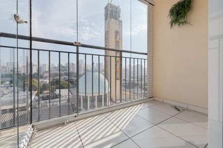 Varanda da Sala de apartamento à venda com 1 quarto, 40m² em Ipiranga, São Paulo