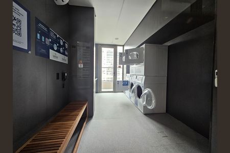 Studio para alugar com 26m², 1 quarto e sem vaga Studio para alugar com 26m², 1 quarto e sem vagaLavanderia