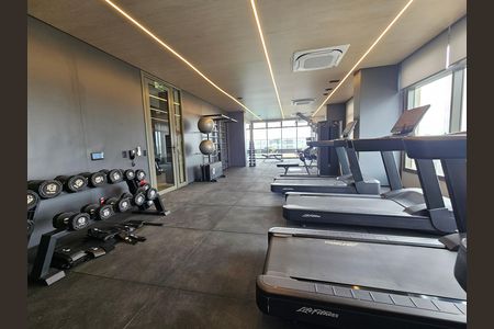 Studio para alugar com 26m², 1 quarto e sem vaga Studio para alugar com 26m², 1 quarto e sem vagaAcademia