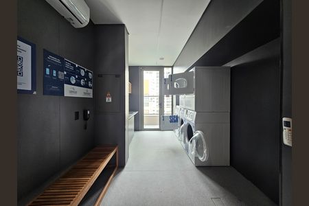 Studio para alugar com 26m², 1 quarto e sem vaga Studio para alugar com 26m², 1 quarto e sem vagaLavanderia