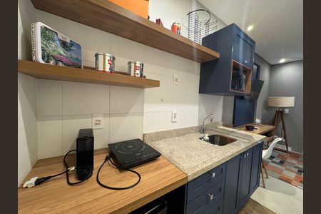 Studio para alugar com 34m², 1 quarto e 1 vaga Studio para alugar com 34m², 1 quarto e 1 vagaCozinha