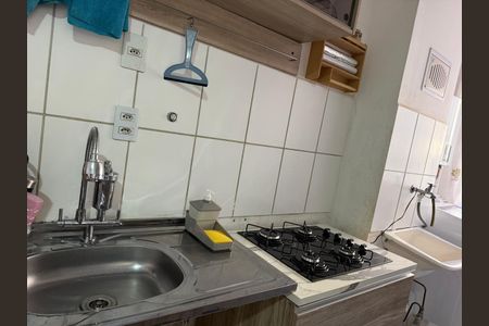 Cozinha de apartamento à venda com 2 quartos, 49m² em Jardim Promeca, Várzea Paulista