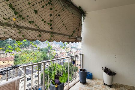 Varanda  de apartamento à venda com 1 quarto, 54m² em Engenho Novo, Rio de Janeiro