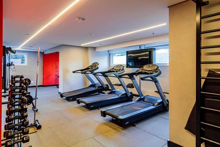 Studio para alugar com 20m², 1 quarto e sem vaga Studio para alugar com 20m², 1 quarto e sem vagaÁrea comum - Academia
