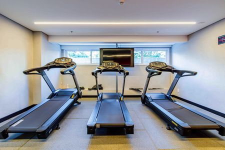 Studio para alugar com 20m², 1 quarto e sem vaga Studio para alugar com 20m², 1 quarto e sem vagaÁrea comum - Academia