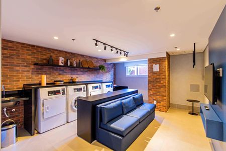 Studio para alugar com 20m², 1 quarto e sem vaga Studio para alugar com 20m², 1 quarto e sem vagaÁrea comum - Lavanderia