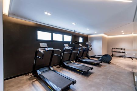 Área comum - Academia de apartamento para alugar com 2 quartos, 42m² em Barra Funda, São Paulo