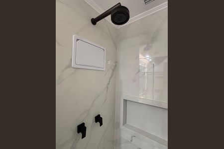 Banheiro de apartamento à venda com 1 quarto, 33m² em Vila Olímpia, São Paulo