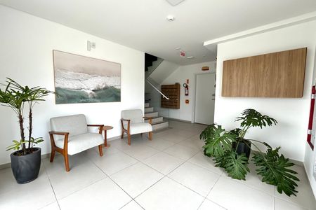 Studio para alugar com 36m², 1 quarto e 1 vaga Studio para alugar com 36m², 1 quarto e 1 vagaHall de entrada
