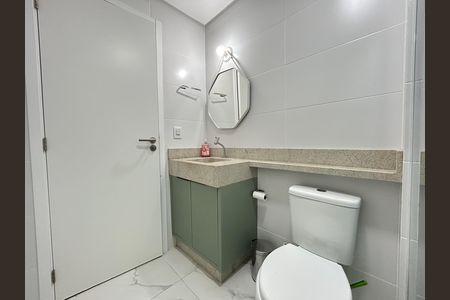 Studio para alugar com 36m², 1 quarto e 1 vaga Studio para alugar com 36m², 1 quarto e 1 vagaBanheiro