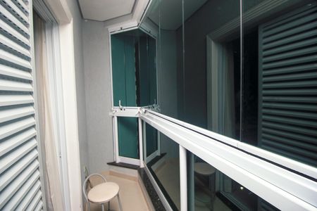 Varanda da Suíte de apartamento à venda com 2 quartos, 162m² em Vila Valparaíso, Santo André
