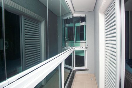 Varanda da Suíte de apartamento à venda com 2 quartos, 162m² em Vila Valparaíso, Santo André