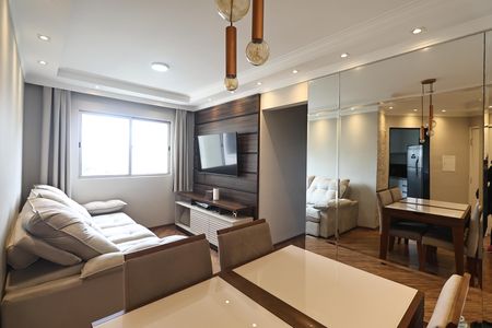 Sala de apartamento à venda com 3 quartos, 60m² em Parque Marajoara, Santo André