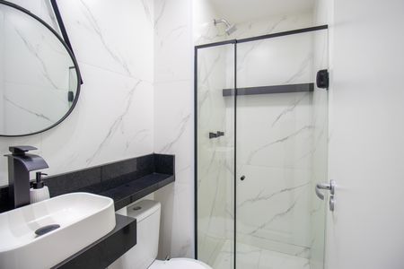 Apartamento para alugar com 41m², 2 quartos e sem vaga Apartamento para alugar com 41m², 2 quartos e sem vagaBanheiro