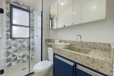 Apartamento para alugar com 48m², 2 quartos e 1 vaga Apartamento para alugar com 48m², 2 quartos e 1 vagaBanheiro