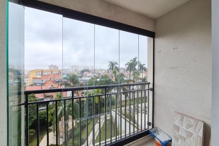 Varanda da Sala de apartamento para alugar com 2 quartos, 52m² em Jardim Olavo Bilac, São Bernardo do Campo