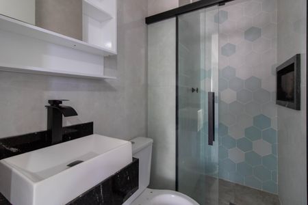 Apartamento à venda com 37m², 2 quartos e 1 vaga Apartamento à venda com 37m², 2 quartos e 1 vagaBanheiro